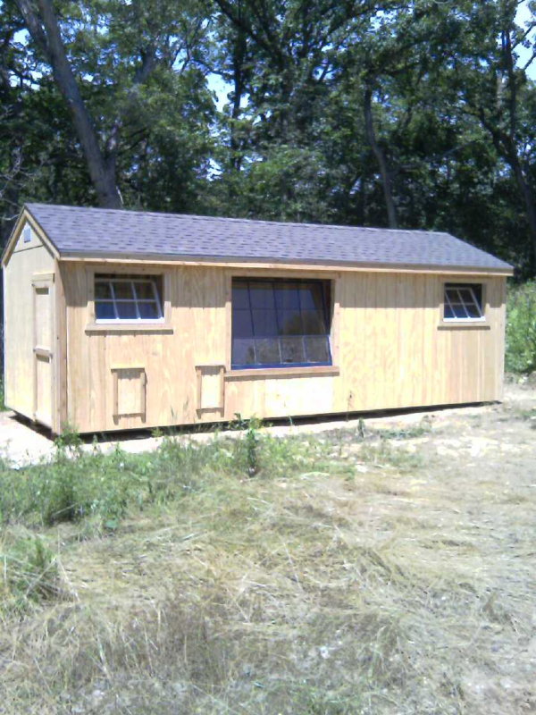 We build spaces for craft studios and shops Outdoor sheds for crafts and studios