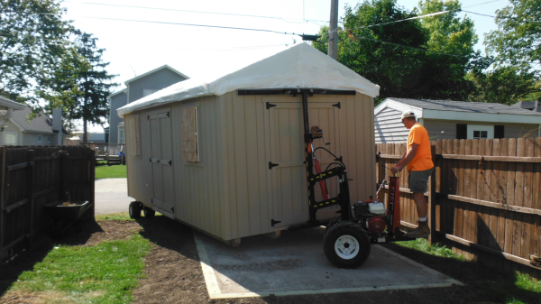 Shed builders in Wisconsin deliver custom built sheds to you