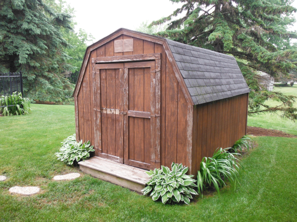 Barn Style Shed Needing Repairs