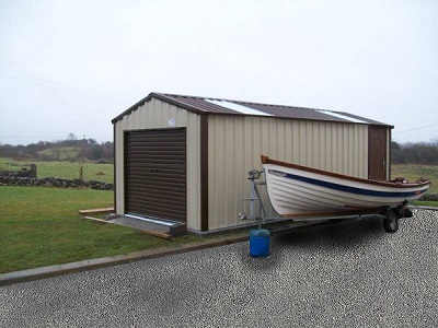 Custom storage sheds for boats